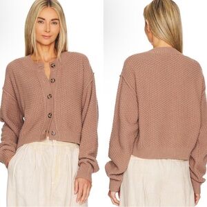 Free people Lilia revolve cropped cardigan